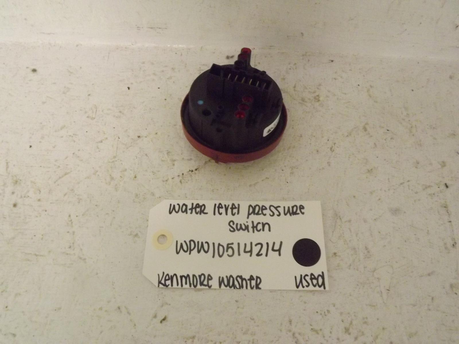 Kenmore Washer WPW10514212 Water Level Pressure Switch Used Kenmore Washer WPW10514212 Water Level Pressure Switch Used